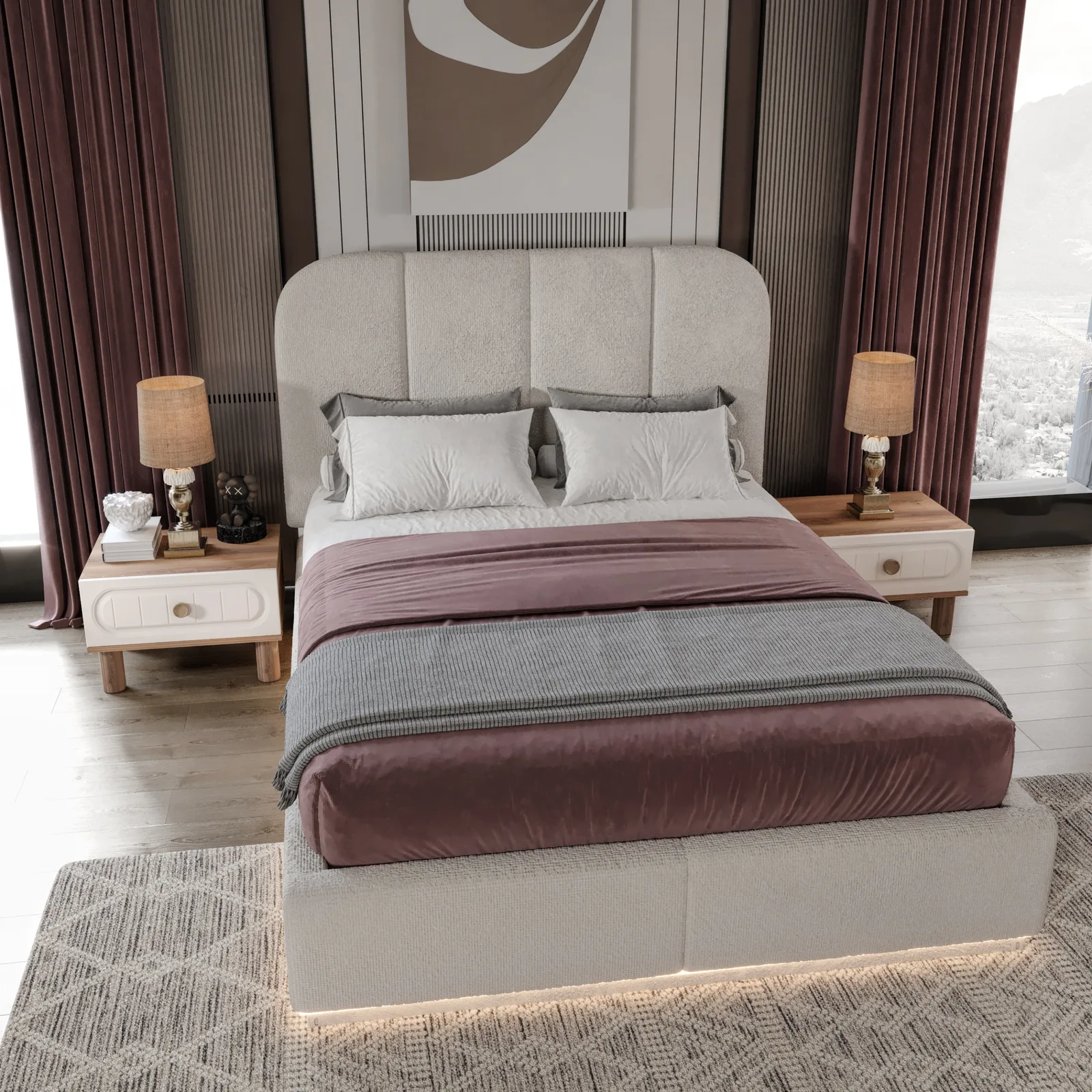 Loft Yatak Odası 3